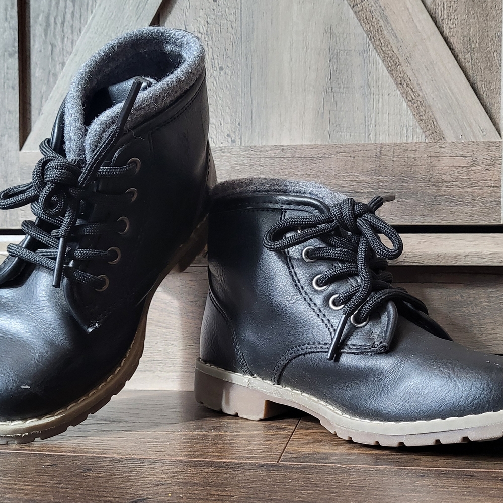 The Children's Place Black Kids Boots